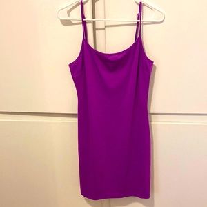Heart Hips L Purple Bodycon Dress